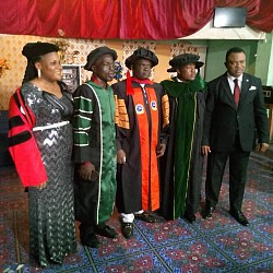 Graduation Honorary Doctorate Awards and Ordination ceremony at Cameroon Campus in October 2024